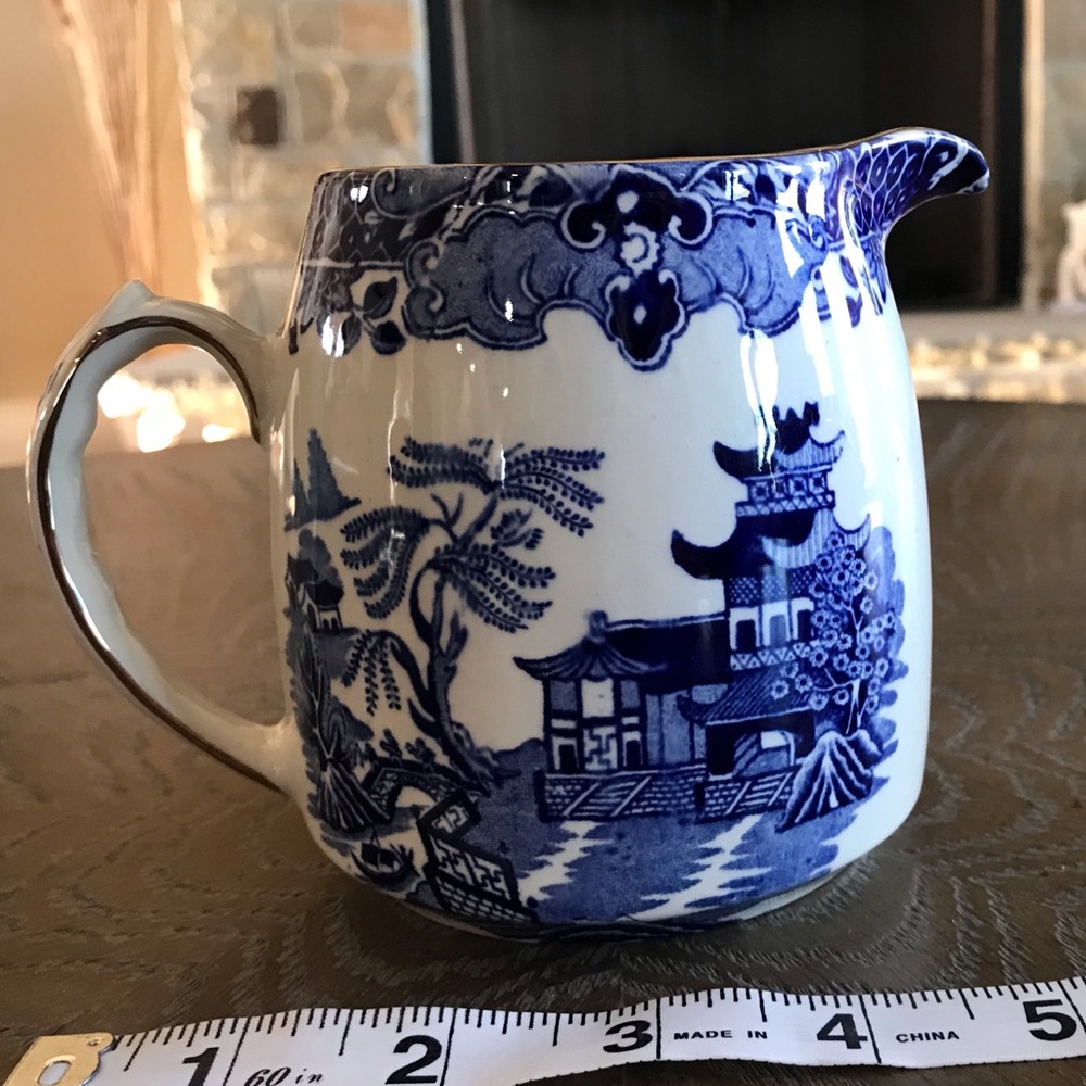 Blue Willow Coffee Creamer